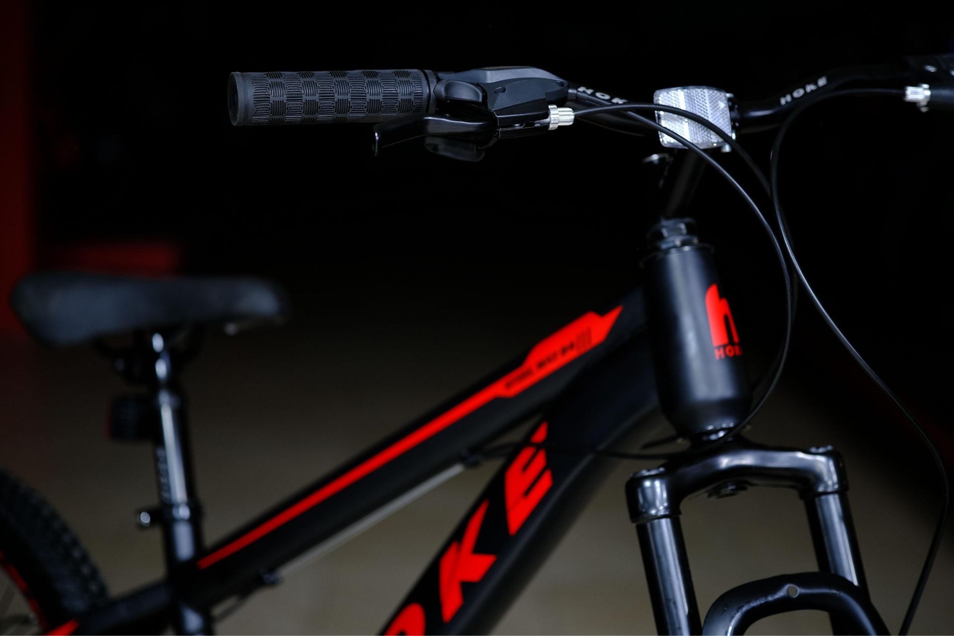 Манетка Shiming EF-500 (триггер, аналог ST-EF-500) рычажковый HOKE Steel WAY 24 матовый чёрный-красный